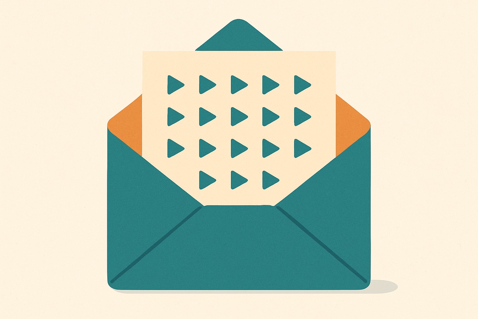 RSS feed entries flowing through a script into an email newsletter digest