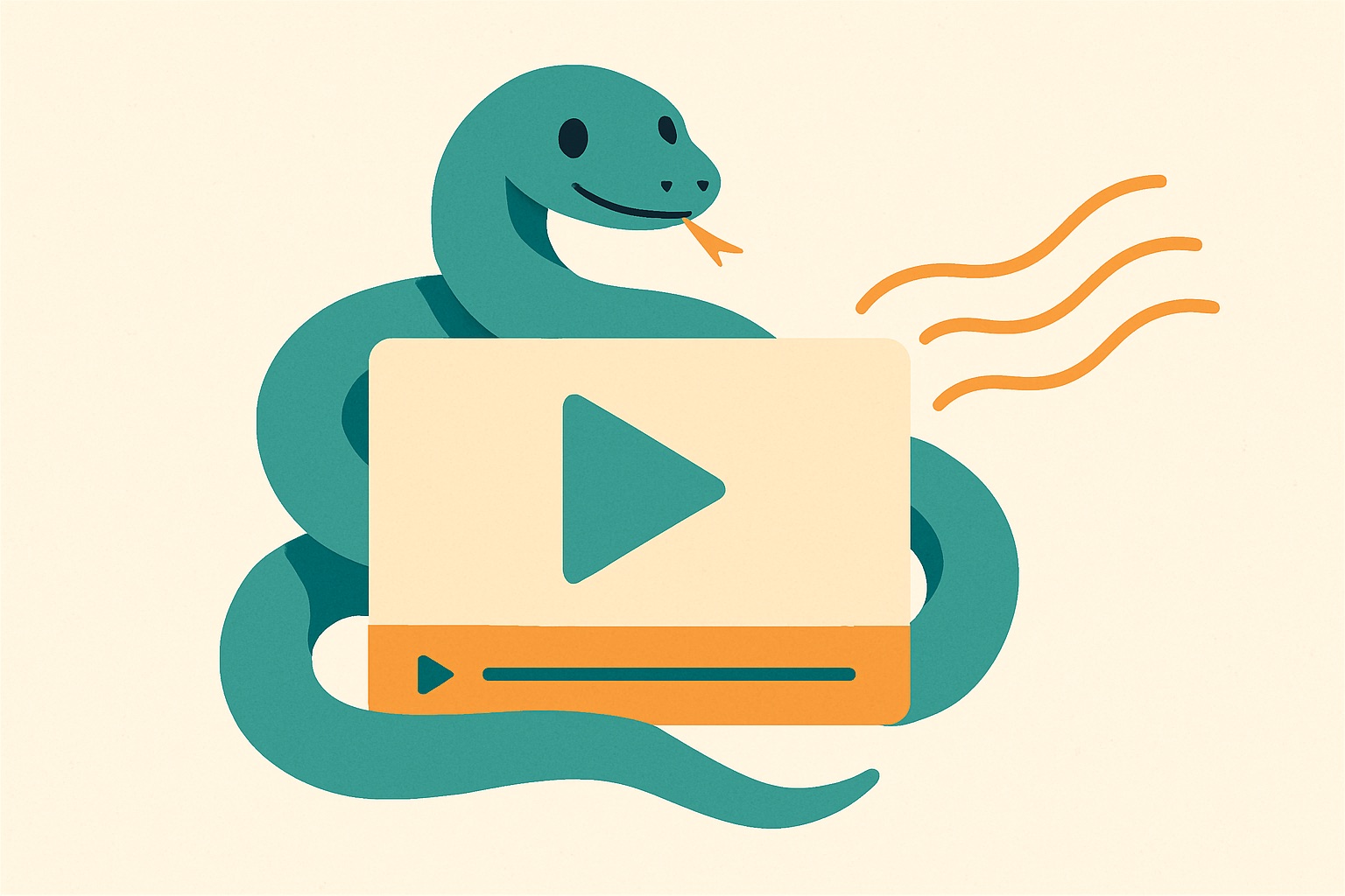 Python script fetching a YouTube transcript as JSON with the requests library