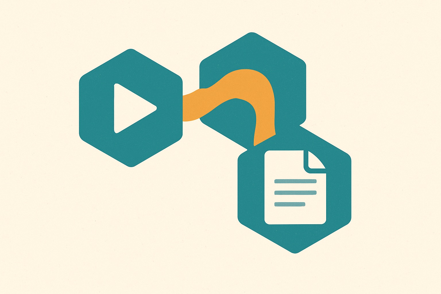 Node.js code retrieving a YouTube transcript with the built-in fetch API
